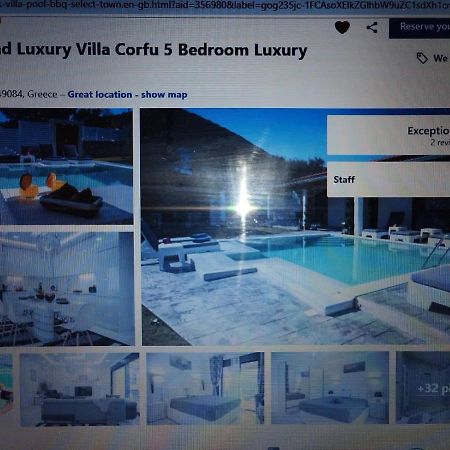 Diamond Luxury Villa Corfu Kato Spilaion Екстер'єр фото